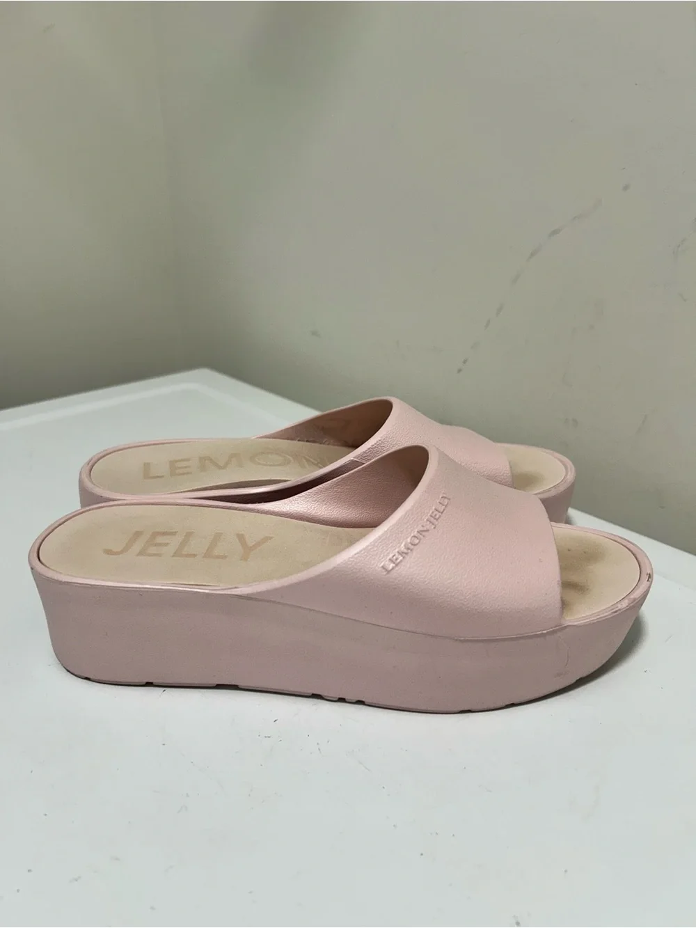 Lemon Jelly Sunny Platform Sandals Pink Size 8.5 -9 US 39 EU